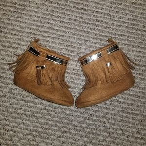 Girls First Steps Stepping Stones Booties